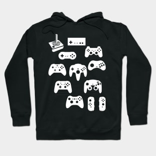 Retro Video Game Controllers Hoodie